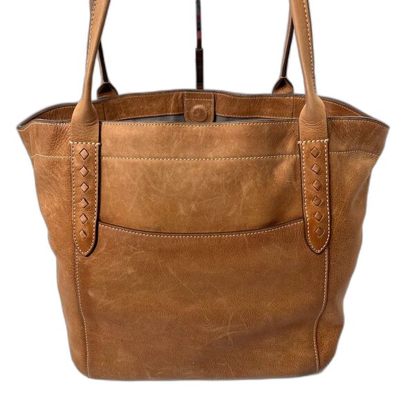 Frye Handbags - Frye Reed Full Grain Leather Tote EUC